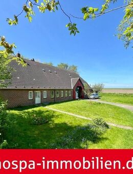 Wohnen und Vermieten unter einem Dach! Ganz idyllisch und nah am Deich! - Osterhever
