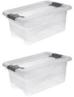 keeeper Aufbewahrungsbox cornelia (Set, 6 St), mit Deckel, Schiebeverschluss