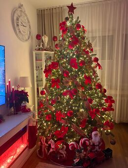 Weihnachtsbaum Balsam Hill mit integrierter Beleuchtung zu verkaufen 245 cm - Duisburg