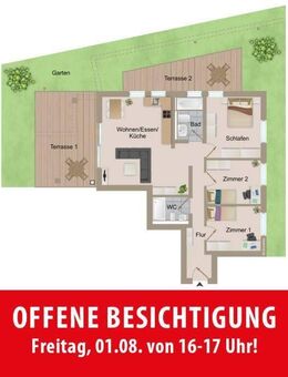 Offene Besichtigung am Fr., 01.08. von 16:00 - 17:00 Uhr in der Schlossstr. 36! - Holzgerlingen