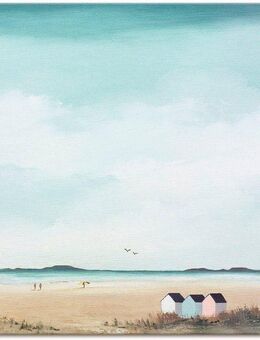 Artland Wandbild Sonniger Morgen IV, Strand (1 St), als Leinwandbild, Poster in verschied. Größen