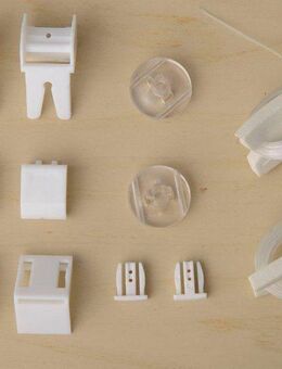 K-HOME Sichtschutzbefestigung Verspannung für Klemmfix Doppelrollos von K-home, Verspannung für Klemmfix Doppelrollos