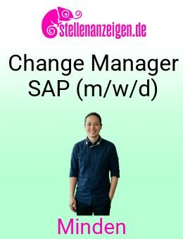 Change Manager SAP (m/w/d) - Minden (Nordrhein-Westfalen)