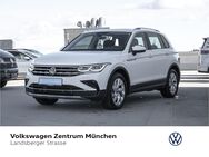 VW Tiguan, 1.5 TSI Elegance Alu18Frankfurt (7-Stufen), Jahr 2022 - München