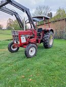 IHC 644 Traktor, Schlepper mit Frontlader in 34560