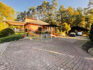 Majestätisches - 4.900 m² traumhaftes GST - Bungalow inkl. Pool, Sauna, Carport & Gästehaus am See ! - Briesen (Mark)