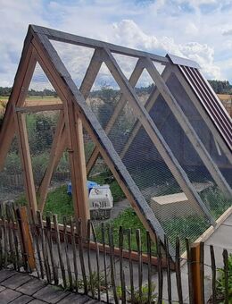 Stabiles, artgerechtes Außengehege für Meerschweinchen oder Hasen - Flachslanden