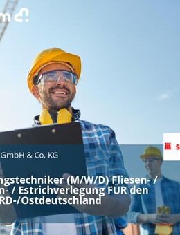 Anwendungstechniker (M/W/D) Fliesen- / Naturstein- / Estrichverlegung FÜR den RAUM NORD-/Ostdeutschland - Hamburg