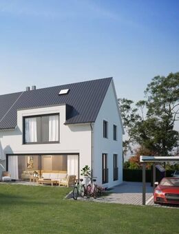 Neubau-Doppelhaushälfte in Rutesheim – Schlüsselfertig -- Erstklassige Ausstattung und moderne Architektur - Rutesheim