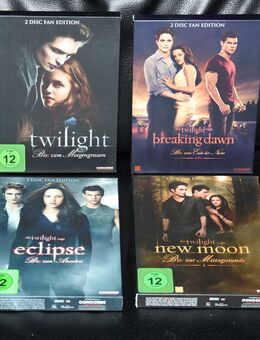 Fan Edition 4x2 DVD : Twilight Breaking Dawn Eclipse New Moon - Singen (Hohentwiel) Zentrum