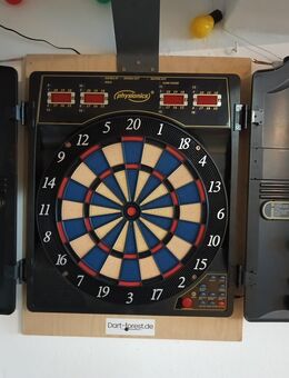 Dartscheibe Physionics mit Dart Teppich Matte - Beerfelden