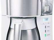 Melitta Filterkaffeemaschine LOOK® Therm Timer 1025-17 weiß, 1,25l Kaffeekanne, Papierfilter 1x4