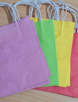11 St. Geschenktaschen Papier bunt - Petersberg (Hessen)