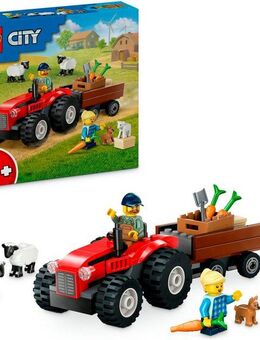 LEGO® Traktor mit Anhänger (60461), LEGO City Konstruktionsspielsteine, (116 St), Made in Europe