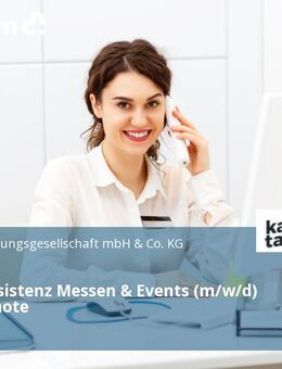 Projektassistenz Messen & Events (m/w/d) 100% Remote - Köln