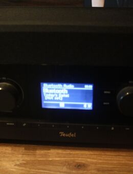 TEUFEL 3 Sixty Internetradio Wlan Bluetooth Radio schwarz wie neu - Hoppegarten