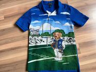 Polo Ralph Lauren Football Bear Poloshirt Kids L 14-16 Bär 3x getragen 158/164 - Hamburg