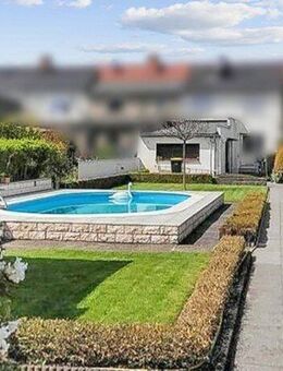 Reihenmittelhaus mit tollem Garten und Pool in Dessau-Süd - Dessau-Roßlau