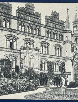 AK Schwerin, Partie aus dem Burggarten, 1911 - Karlsfeld