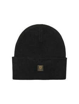 ONLY & SONS Beanie ONSISAAC FLAT KNIT LOGO BEANIE NOOS