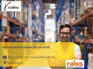 Versandmitarbeiter/in (m/w/d) - Kaufbeuren