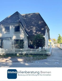Charmante Doppelhaushälfte mit Garten und Carport - Lilienthal
