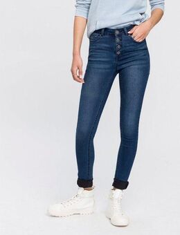 Arizona Skinny-fit-Jeans Ultra Stretch extra-enger Beinschnitt, hohe Leibhöhe, knöchellang