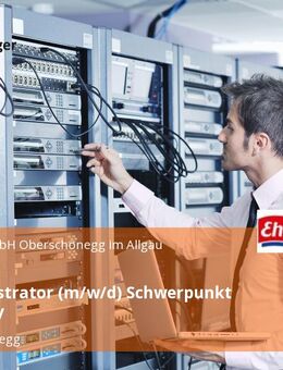 IT Administrator (m/w/d) Schwerpunkt IT Security - Oberschönegg