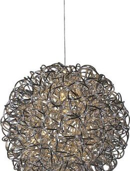 AM Design LED Dekolicht, LED fest integriert, Warmweiß, in Kugelform, Geflecht, Weihnachtsdeko aussen