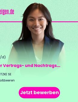 Leiter Vertrags- und Nachtragsmanagement Bahninfrastruktur (m/w/d) - Berlin