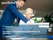 Assistenz IT Development & Operations (all genders) - Frankfurt (Main)