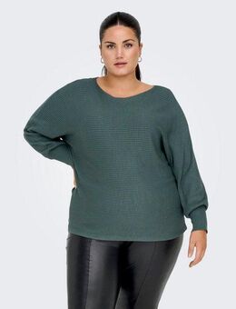 ONLY CARMAKOMA Strickpullover CARNEW ADALINE LIFE L/S PULLOVER KNT