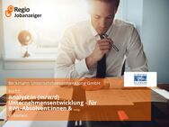 Analyst:in (m/w/d) Unternehmensentwicklung - für BWL-Absolvent:innen & Controller:innen - Kamen