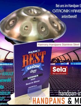 SELA HARMONY HANDPAN EDELSTAHL | Angebote im HandpanShop Hamburg - Hamburg