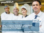 Sales Consultant (m/w/d) im Aussendienst für die Hotellerie, Gastronomie und Gemeinschaftsverpflegung - Wuppertal