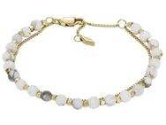Fossil Armband JEWELRY, JF04443710, JF04444791, JF04445040, mit Howlith, Rosenquarz oder Türkis