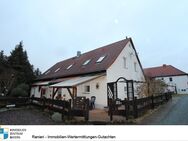 Sehr gepflegtes Mehrfamilienhaus mit 5 Wohnungen und zusätzlichem Bauplatz in Kleinbocka im Landkreis Greiz in Thüringen - Bocka