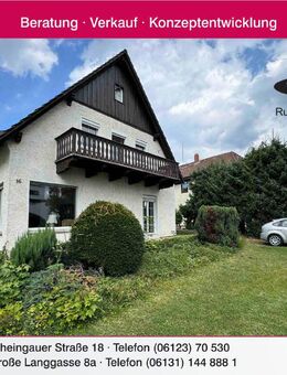 Charmantes Einfamilienhaus mit Terrasse und Garten - Eltville (Rhein)
