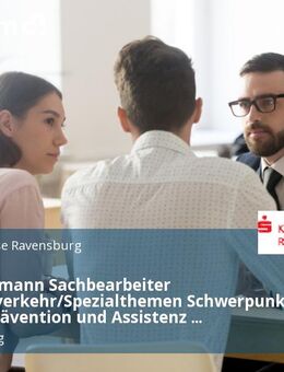 Bankkaufmann Sachbearbeiter Zahlungsverkehr/Spezialthemen Schwerpunkt Betrugsprävention und Assistenz (m/w/d) - Ravensburg