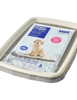 Savic Puppy Trainer Starter Set - Large, inkl. 7 Pads