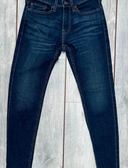 Jeanshose von Hollister Gr. 36/38 blau super skinn - Vechta
