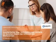 Sozialarbeiter bzw. Sozialpädagoge (m/w/d) im Sozialen Dienst der Dillenburger Werkstätten - Dillenburg