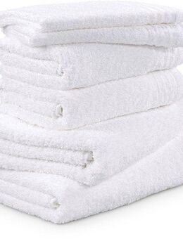 Möve Handtuch Set New Classic, Walkfrottier (Set, 6-St), 2x Gäste-, 2x Hand- und 2x Duschtücher