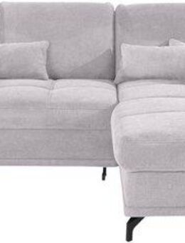 Places of Style Ecksofa Costello L-Form, B: 301 cm mit Sitztiefen-, Armteilverstellung &, 3 Nierenkissen, optional Bettfunktion & Bettkasten