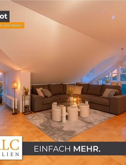 Harmonisch. Hell. Herzlich. Gemütliche Dachgeschosswohnung in Top Lage - Neubiberg
