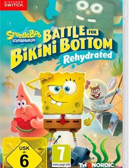SpongeBob SquarePants: Battle for Bikini Bottom - Rehydrated Nintendo Switch, Code in a Box