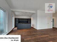 NEUBAU - Ein Juwel zum Mieten! 2-Zimmer-Wohnung mit toller EBK, Dachterrasse und PKW-Stellplatz - Crailsheim