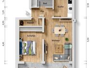 Schöne Terrassenwohnung im Kurort, Bäderdreieck Bad Griesbach mit Einbauküche und Tiefgaragenstellplatz 2. OG. Hochparterre - Bad Griesbach (Rottal)