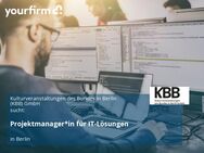 Projektmanager*in für IT-Lösungen - Berlin