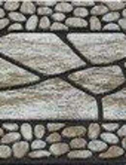 Andiamo Stufenmatte Outdoor, 2er Set, rechteckig, Höhe: 6 mm, Outdoor-Stufenmatten, Stein Motiv, Gartenbereich, Außenbereich
